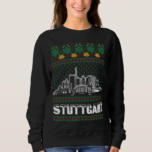 Stuttgart Deutschland Ugly Christmas Sweatshirt