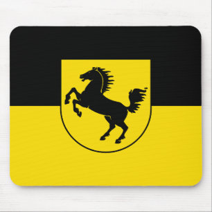 Stuttgart Flagge Stadt Deutschland Symbol Emblem P Mousepad