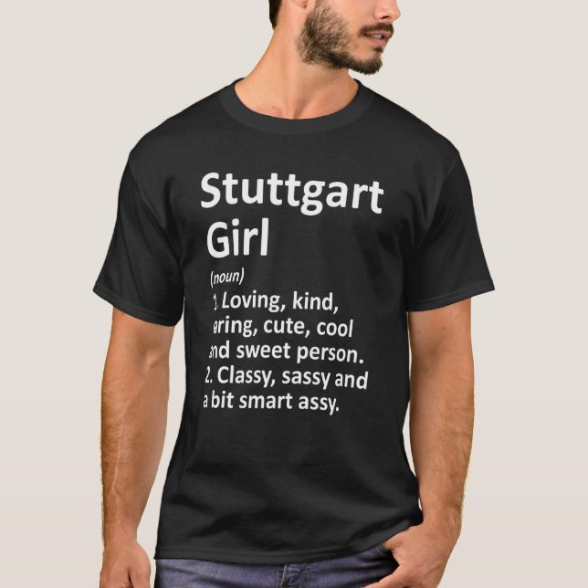 Stuttgart Girl Ar Arkansas Funny City Zuhause Root T-Shirt (Vorderseite)
