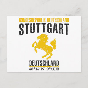 Stuttgart Postkarte