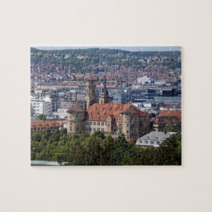 Stuttgart Stadtansicht - Altes Schloss Postkarte