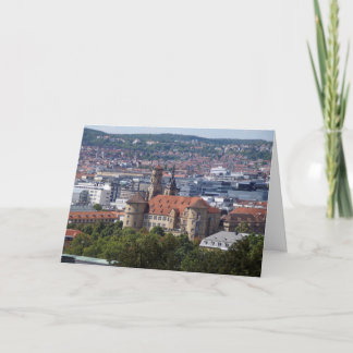 Stuttgart Stadtansicht - Altes Schloss Postkarte