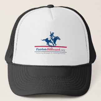 Stützamerikanische Werte mit Patriotsbillboard.org Truckerkappe