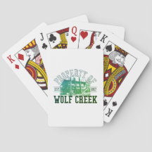 Stütze von Wolf Creek - Kartenstapeles