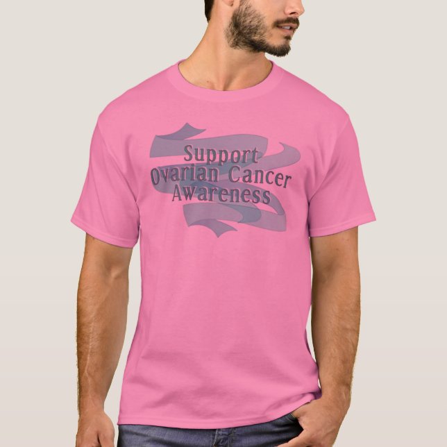 STÜTZeierstockkrebs-BEWUSSTSEIN T-Shirt (Vorderseite)