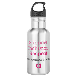 Stützeinbeziehungs-Respekt-Wasser-Flasche Edelstahlflasche