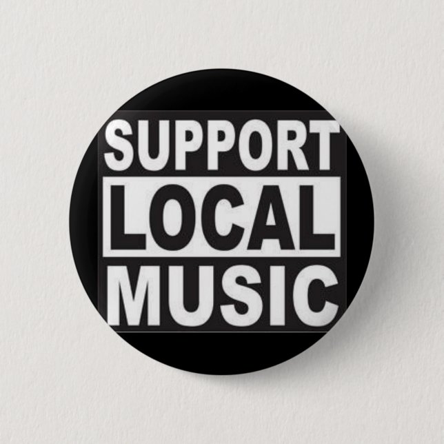 Stützeinheimischmusik Button (Vorderseite)