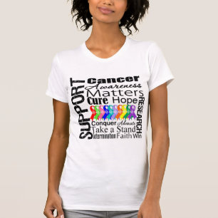 Stützen Sie alles Krebs-Bewusstsein T-Shirt