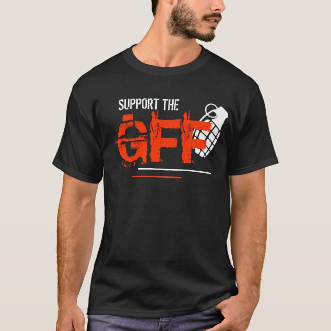 Stützen Sie das GFF T-Shirt (Vorderseite)