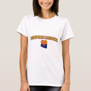 Stützen Sie den Staat von Arizona T-Shirt