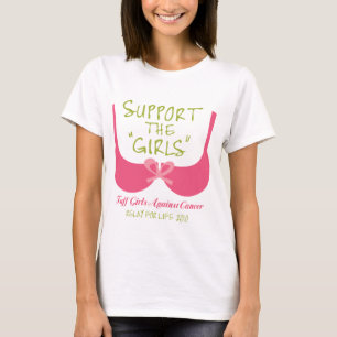 stützen Sie die Mädchen 2010 T-Shirt