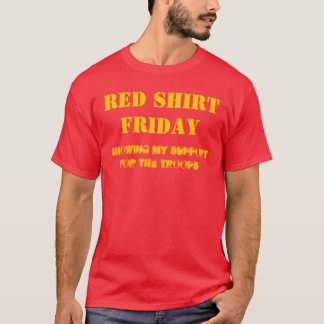 Stützen Sie die Truppen T-Shirt