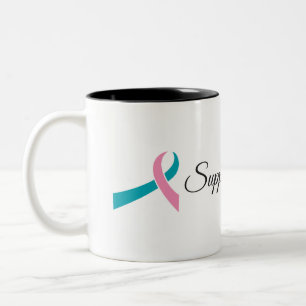 Stützen Sie Ihre Schwester-Tassen Zweifarbige Tasse