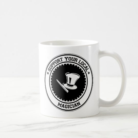 Stützen Sie Ihren lokalen Magier Kaffeetasse