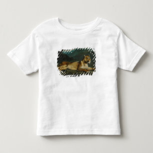 Stützende Löwin, c.1855 (Öl auf Platte) Kleinkind T-shirt