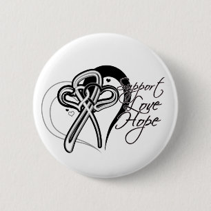 StützLiebe-Hoffnung - karzinoider Krebs Button