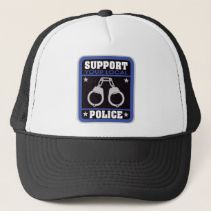 Stützlokale Polizei Truckerkappe