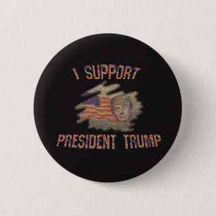 Stützpräsident Trump Buttons Badges