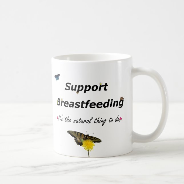 Stützstillender Naturentwurf Kaffeetasse (Rechts)