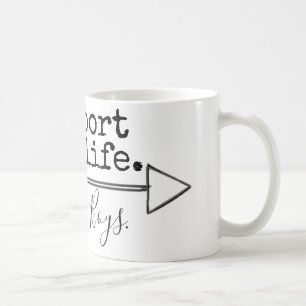 Stützwild lebende tiere, Erhöhungsjungen Kaffeetasse