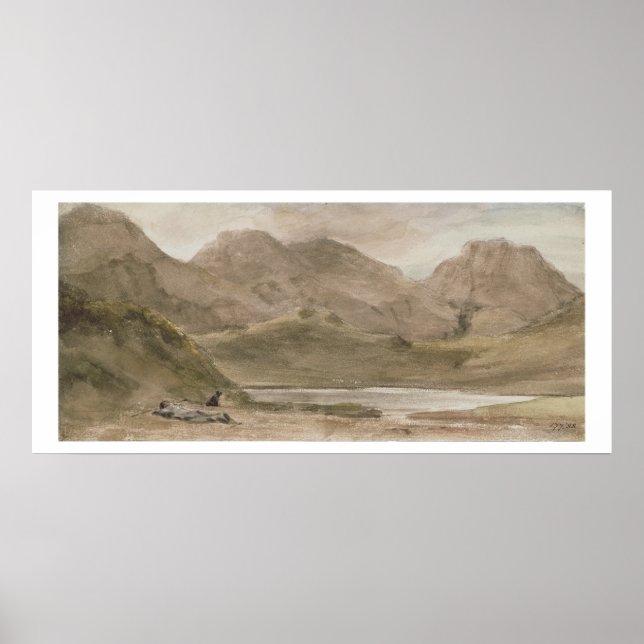 Sty Head Tarn, 12 Oktober 1800 Poster (Vorne)