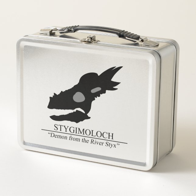 Stygimoloch Skull Metall Brotdose (Vorderseite)