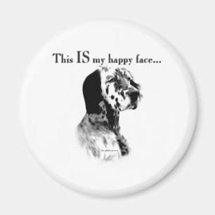 Style anglais Happy Face - Magnet