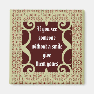 STYLE ANTIQUE SMILE MAGNET