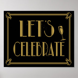 Style Art Déco années 1920 Favorise l'impression