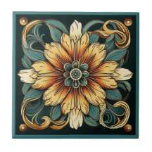 Style Art déco motif céramique carreaux
