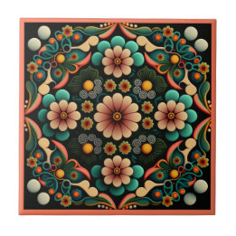 Style Art déco motif céramique carreaux