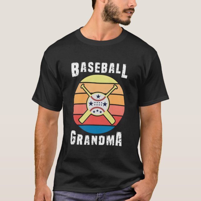Style Baseball Grandma T-Shirt (Vorderseite)