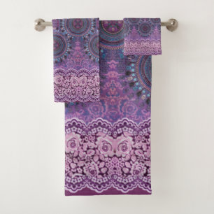 Style Boho pourpre