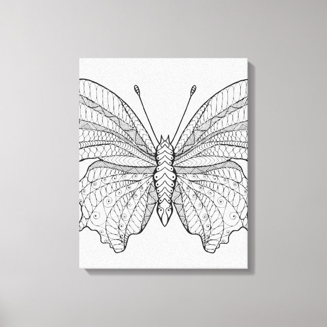 Style Butterfly 18 Leinwanddruck (Vorderseite)