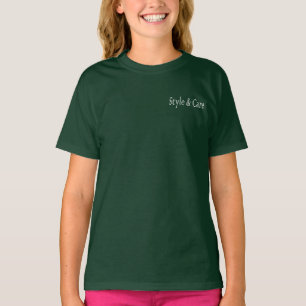 Style & Care Deep Forest Color Mädchen T-Shirt