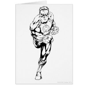 Style de bande dessinée - Coureur, noir et blanc