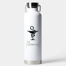 Style de bouteille d'eau du pharmacien : cuivrée à