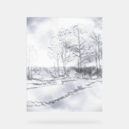 STYLE DE CONCEPTION DE LIGNE D'ARBRE DE SIGNE ACRY