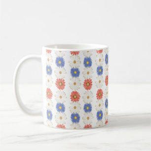 Style de fleurs! Cette tasse est pour vous!