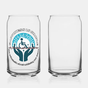 Style de la verrerie : verre à canette imprimé, Se