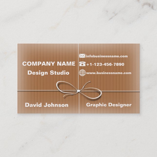 style de service des colis postaux de carte de (Devant)