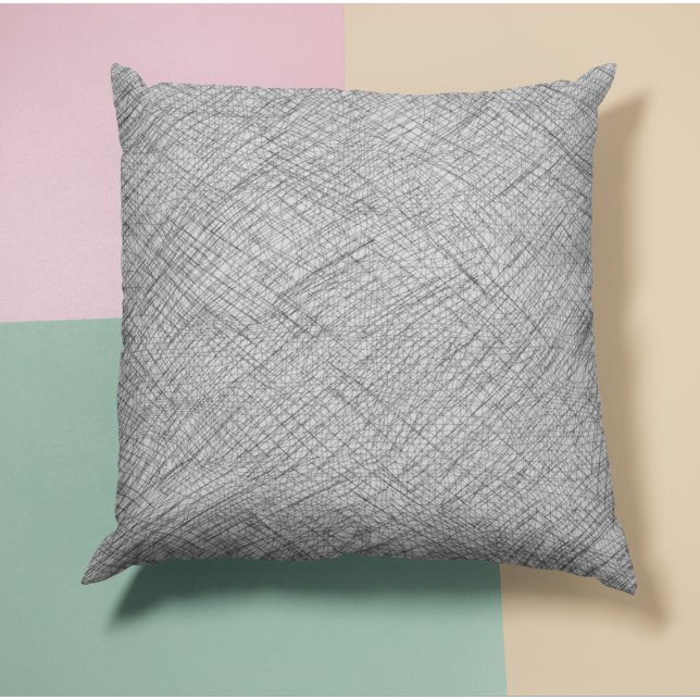 Style de texture japonaise lignes simples coussin (Créateur téléchargé)