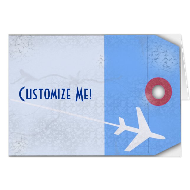 Style d'étiquette de bagage (Devant horizontal)