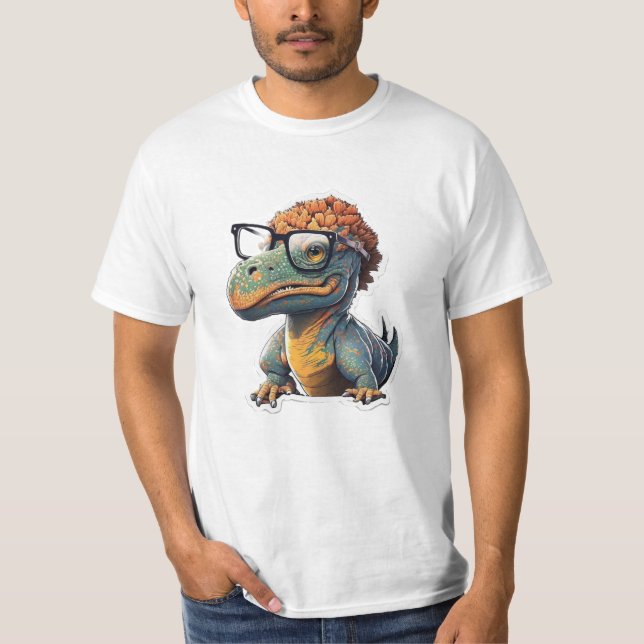 Style Dino-Mite : Le T-Shirt Spectaculaire Dinosau (Devant)