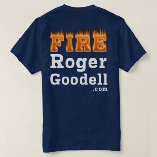Style d'obscurité de T-shirt de Roger Goodell du