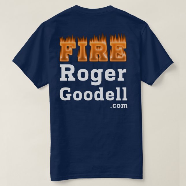 Style d'obscurité de T-shirt de Roger Goodell du (Design dos)
