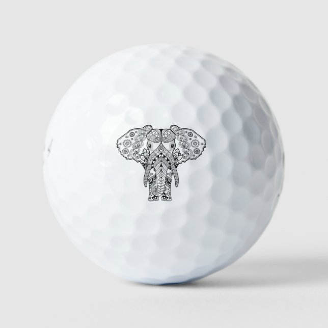 Style Elephant Golfball (Vorderseite)