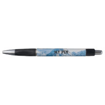 Style Emmy Custom My Pen Text Name Sky Blue Image