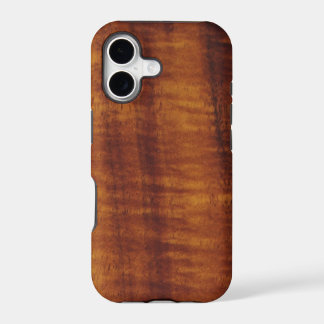 Style en bois de Koa hawaïen ondulé