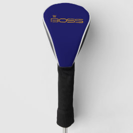Style Gold Der BOSS Golf Head Cover Headcover